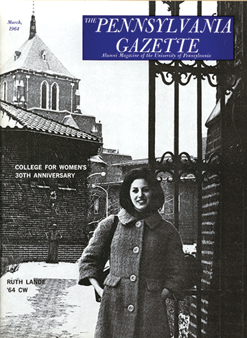 Mark’s cover for the May 1964 Gazette.