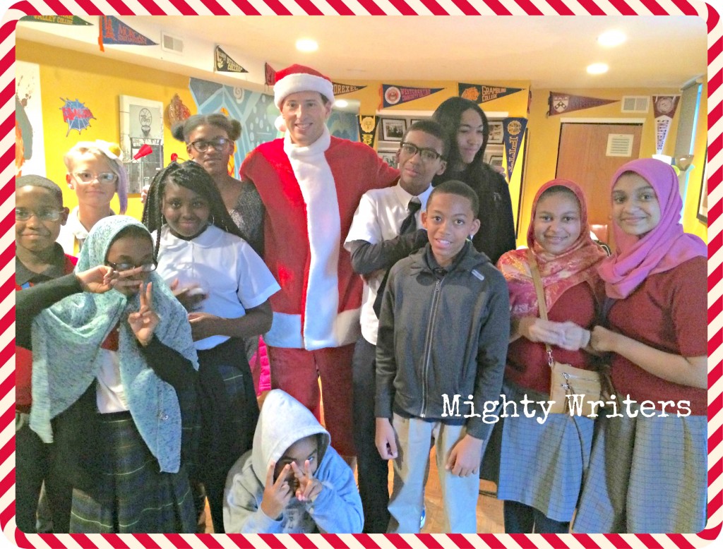 Mighty Writers and Marathon Santa