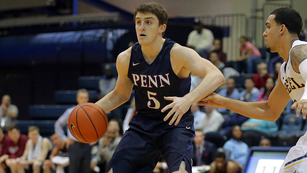 Jackson Donahue has scored in double figures in nine of Penn's last 12 games.