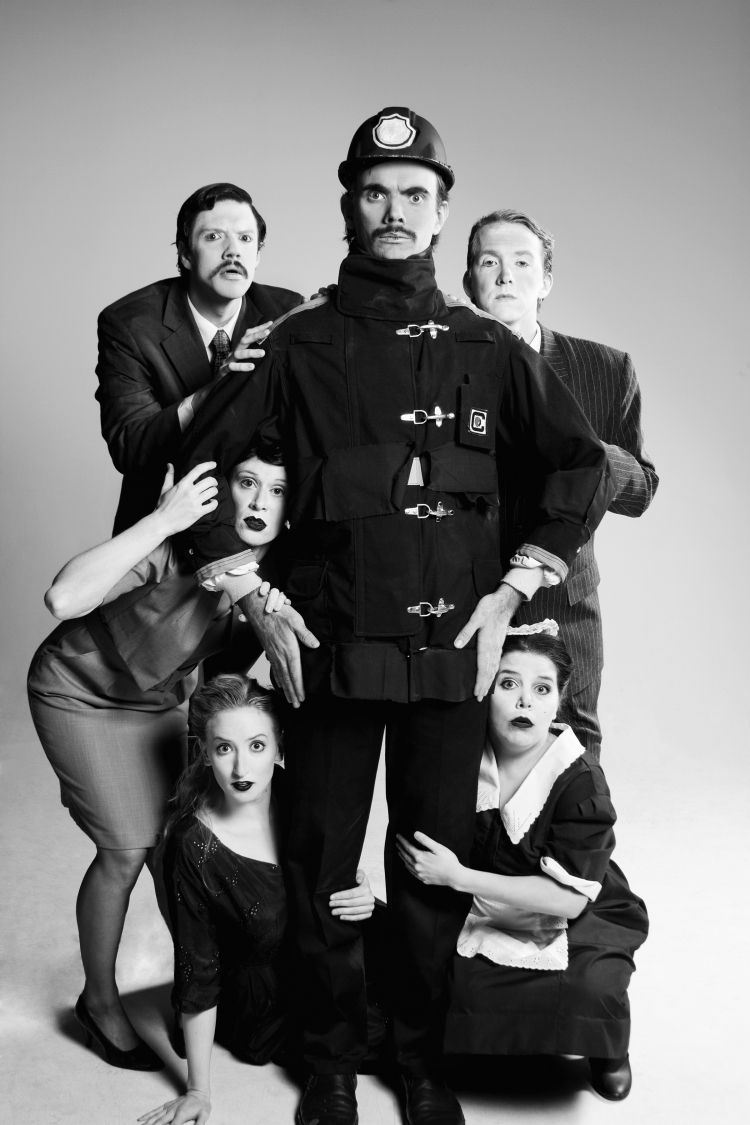 The Bald Soprano cast, image courtesy of Brat Productions
