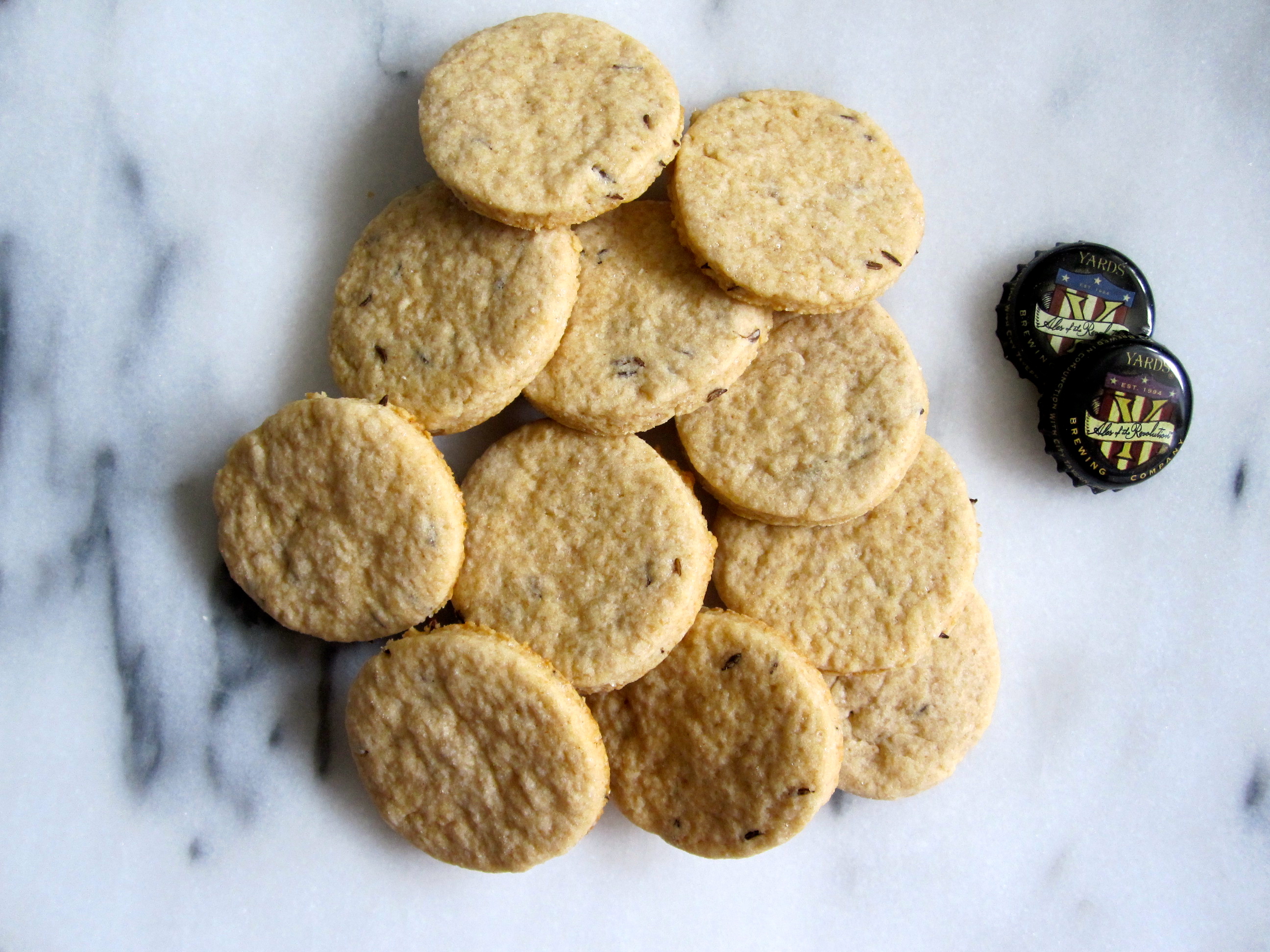 "Beer Cakes," photo courtesy of Cooking in the Archives, recipe here: https://rarecooking.com/2015/07/09/beer-cakes/.