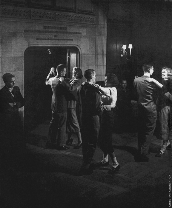 Dancing tonight, circa 1950.