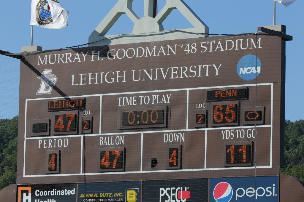 170920 University of Pennsylvania - Football at Lehigh at Goodman Stadium