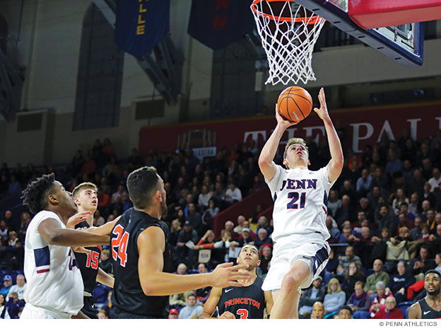 Penn men's basketball can't come back against No. 23 Villanova