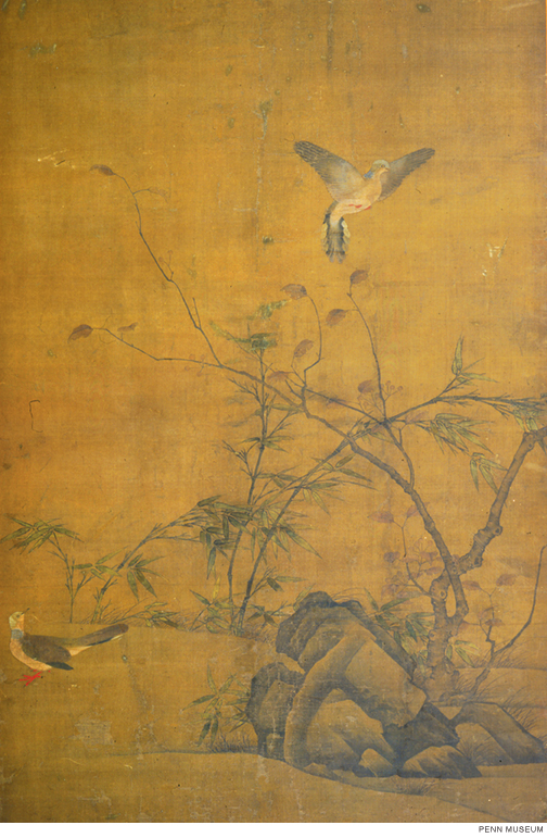 From the Penn Museum’s online collection: A Pair of Doves, attributed to Yi Yuanji (active 1060s).