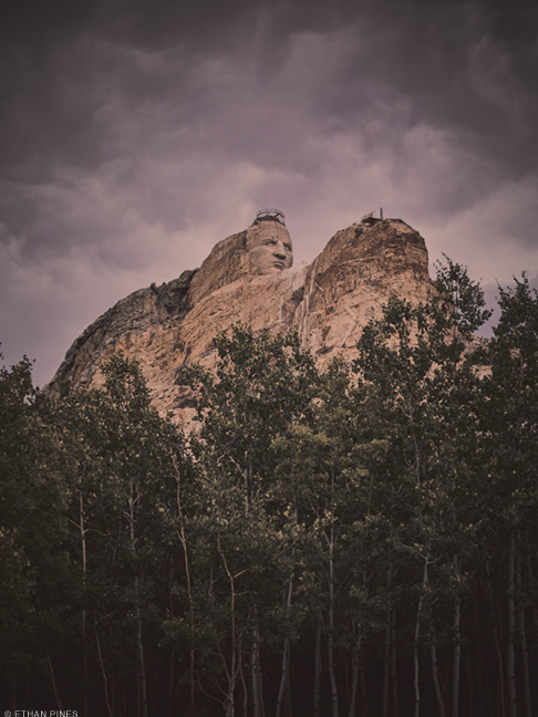 Photo of Crazy Horse monument by Ethan Pines