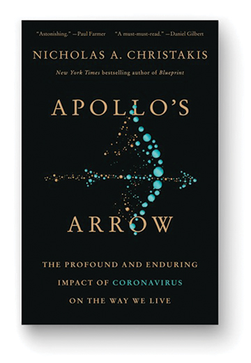 Book cover for Apollo's Arrow by Nicholas Christakis