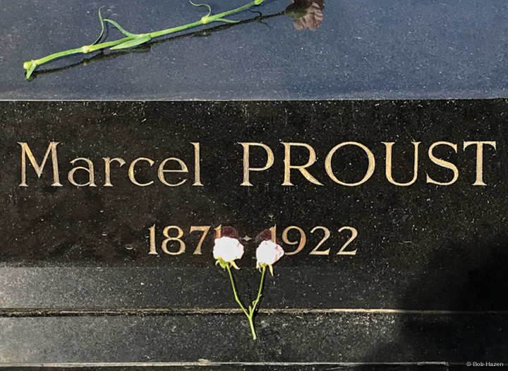 Photo of Prout's grave at Père Lachaise cemetery