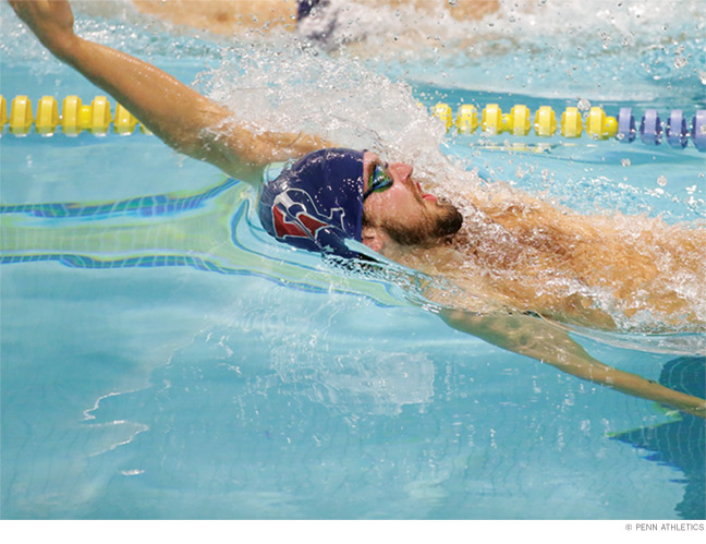 Photo of Keanan Dols, who swam for Team Jamaica.