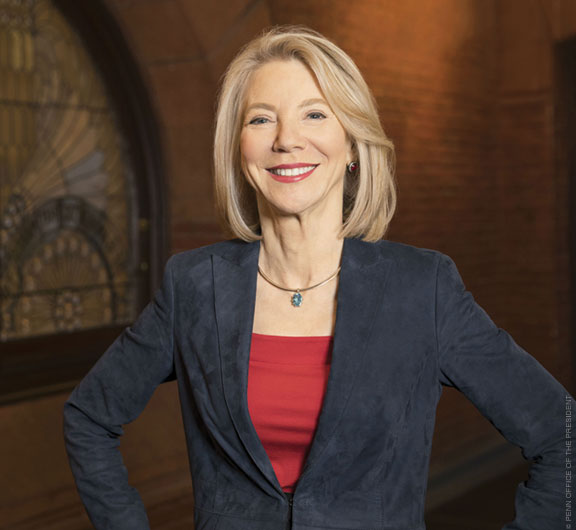 Photo of Penn President Amy Gutmann