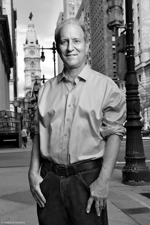 Photo of Marc Bookman, center city Philadelphia