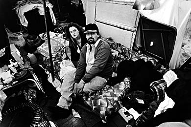 couple_ Homeless Couple Living in an Abandoned Church 1985