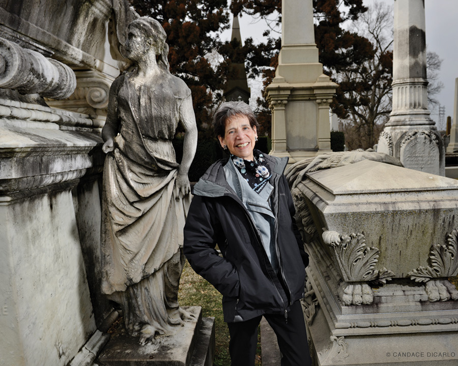 Nancy Goldenberg at Laurel Hill Cemetery